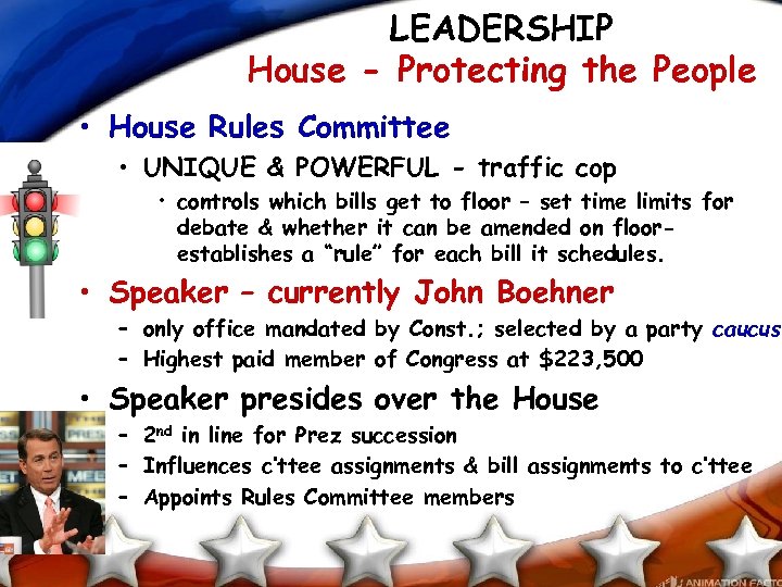 LEADERSHIP House - Protecting the People • House Rules Committee • UNIQUE & POWERFUL