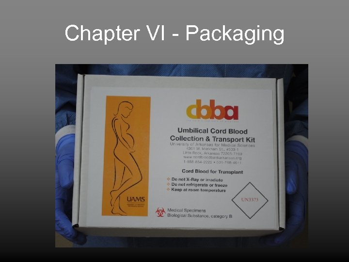 Chapter VI - Packaging 