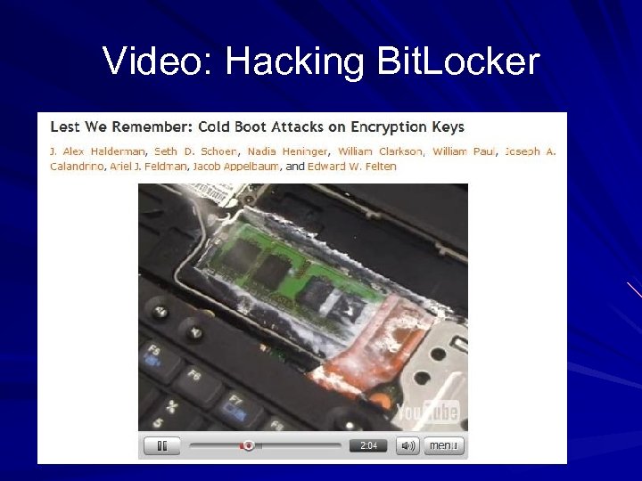 Video: Hacking Bit. Locker 