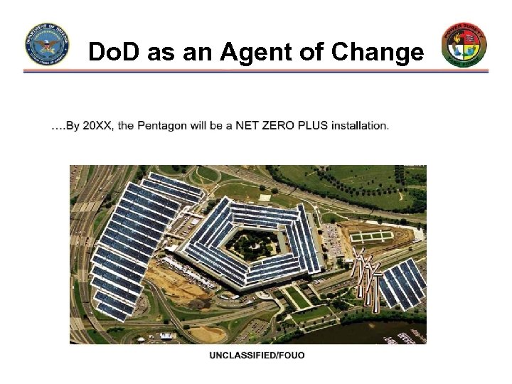 Do. D as an Agent of Change UNCLASSIFIED/FOUO 