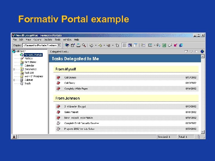 Formativ Portal example 