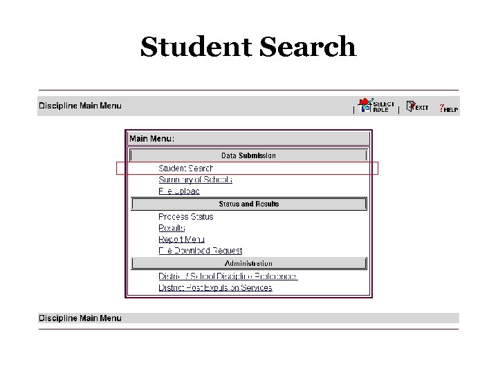 Student Search 