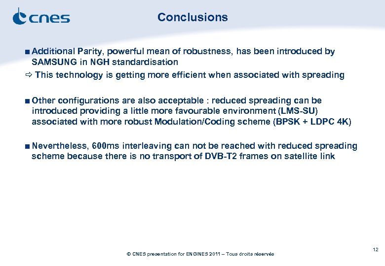 Conclusions ■ Additional Parity, powerful mean of robustness, has been introduced by SAMSUNG in