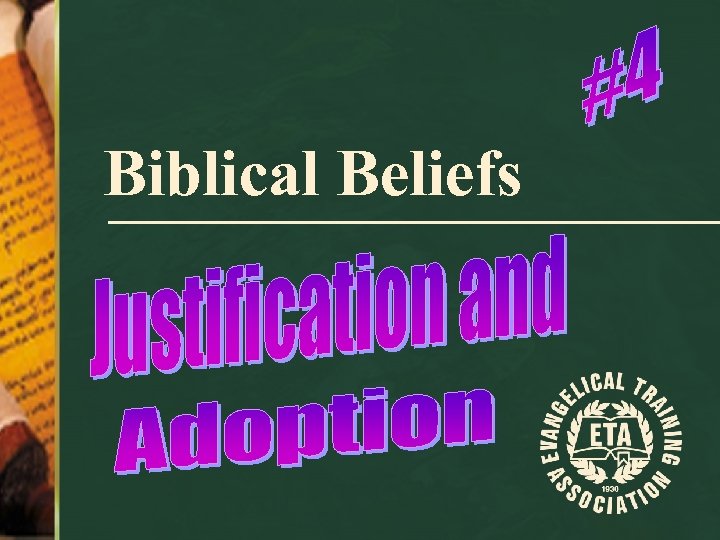 Biblical Beliefs 