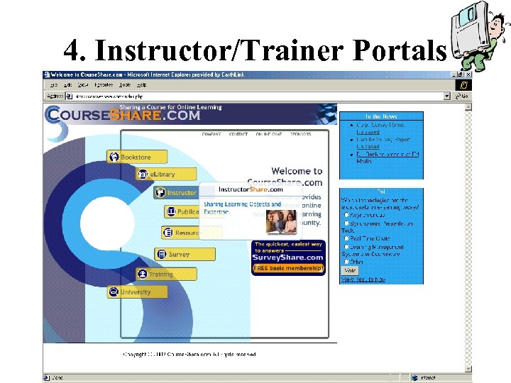 4. Instructor/Trainer Portals 