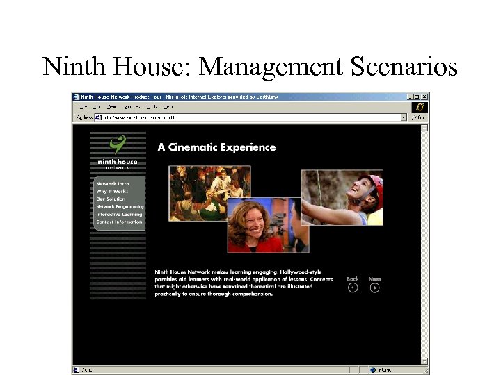 Ninth House: Management Scenarios 