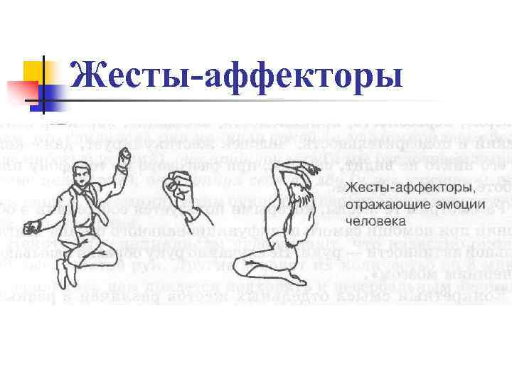 Жесты-аффекторы 