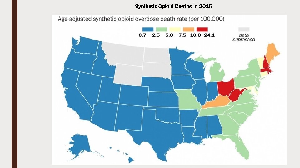 Synthetic Opioid Deaths in 2015 