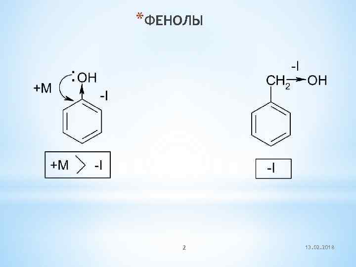 *ФЕНОЛЫ 2 13. 02. 2018 
