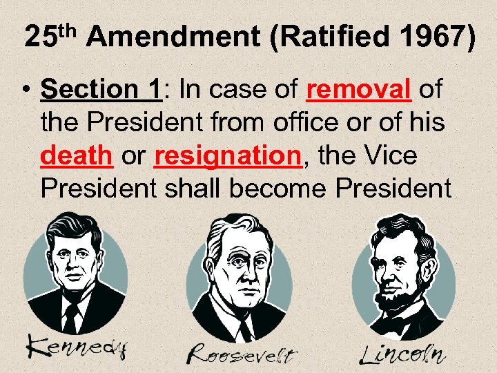 Presidential Succession And Disability Presidential Succession Act