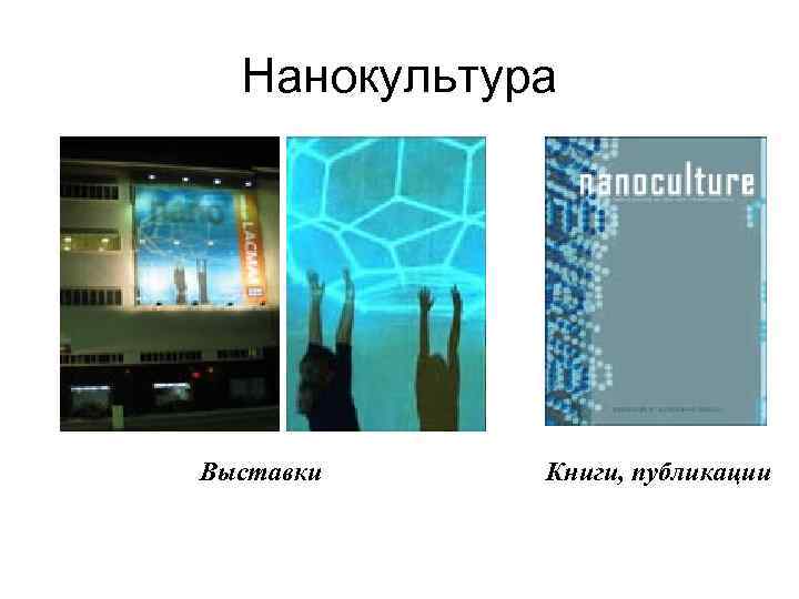 Нанокультура Выставки Книги, публикации 