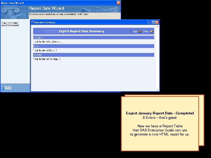 Export January Report Data - Completed We launch ABM Report Data Export Wizard. 0