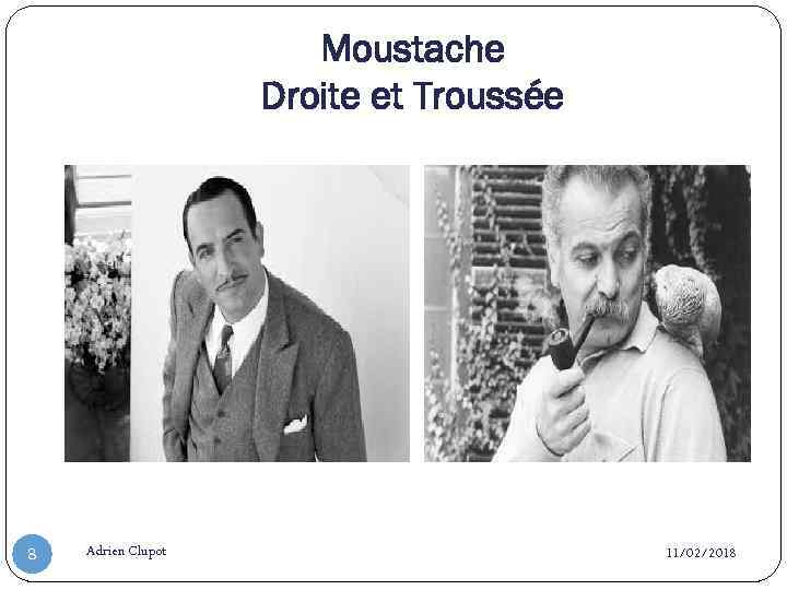 Moustache Droite et Troussée 8 Adrien Clupot 11/02/2018 