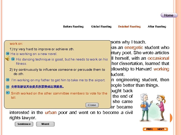 Before Reading have work. I on: Global Reading Detailed Reading After Reading left out,