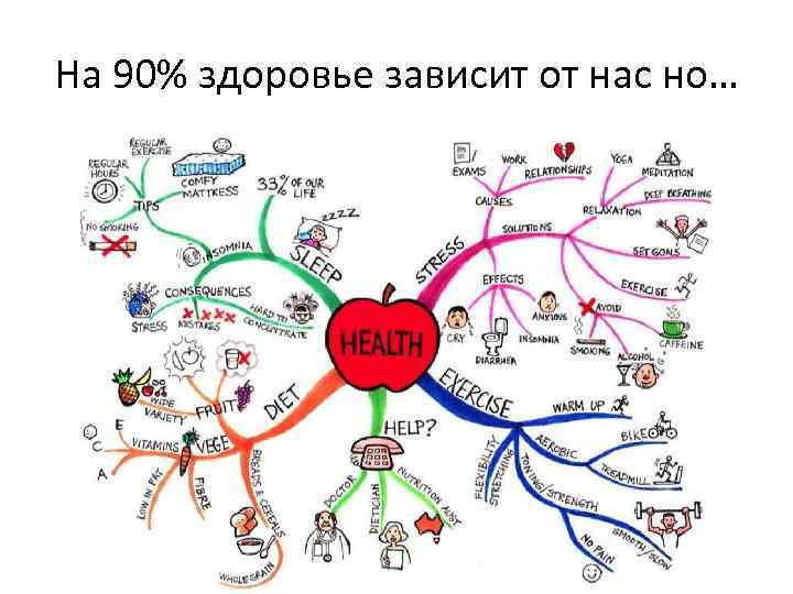 На 90% здоровье зависит от нас но… 