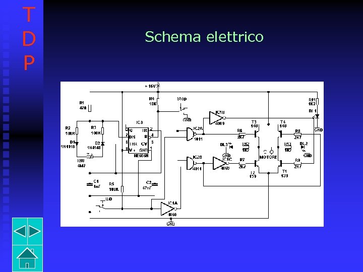 T D P Schema elettrico 