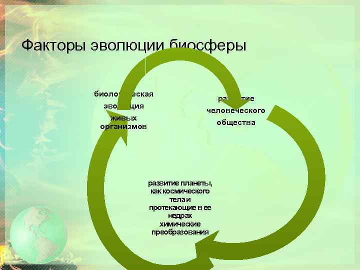 Презентация на тему эволюция биосферы 9 класс