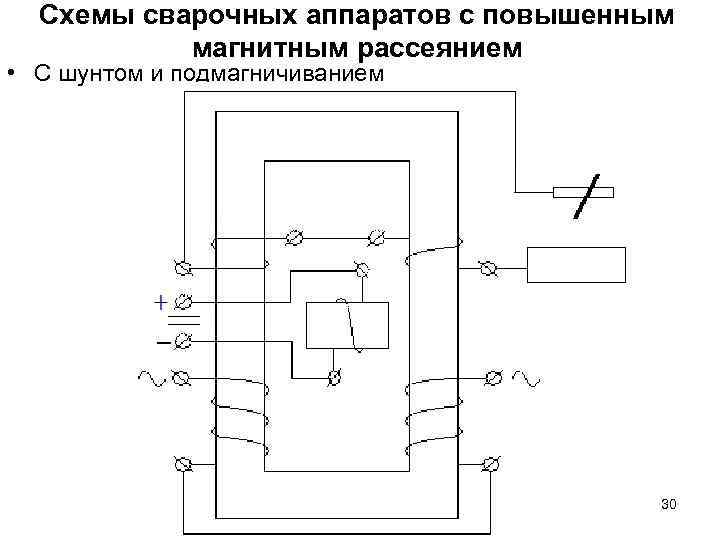 Схема сварочного аппарата