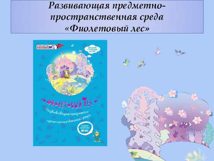 Развивающая предметнопространственная среда «Фиолетовый лес» 