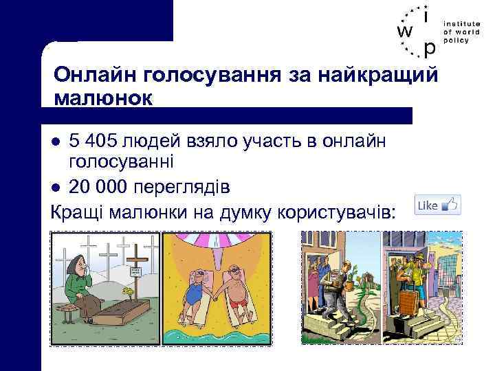 Онлайн голосування за найкращий малюнок 5 405 людей взяло участь в онлайн голосуванні l