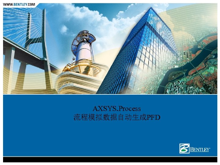 AXSYS. Process 流程模拟数据自动生成PFD 