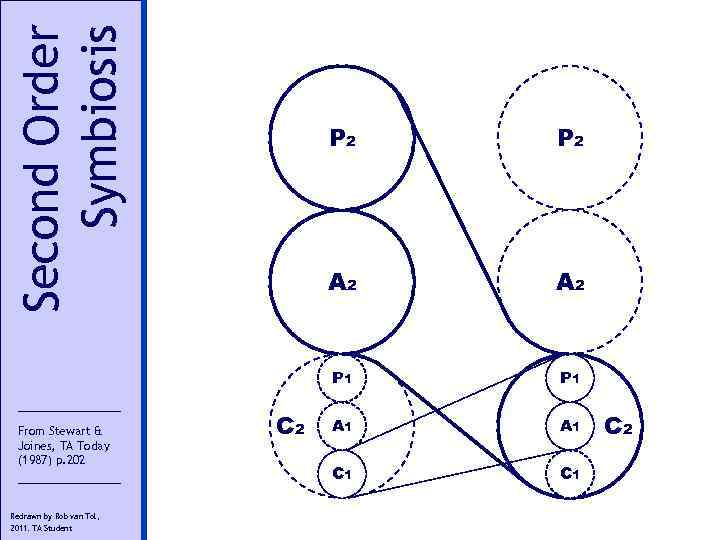 Second Order Symbiosis Redrawn by Rob van Tol, 2011. TA Student A 2 C