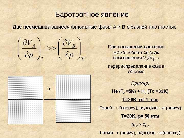 Почему плотность разная