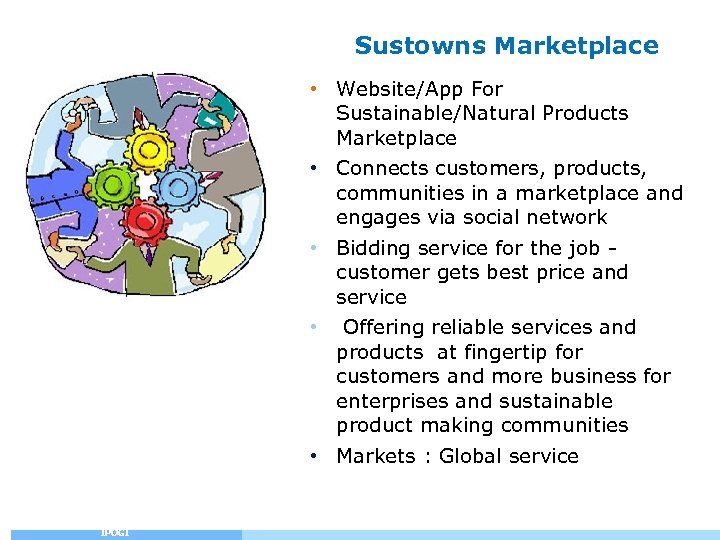 Sustowns Marketplace • Website/App For Sustainable/Natural Products Marketplace • Connects customers, products, communities in