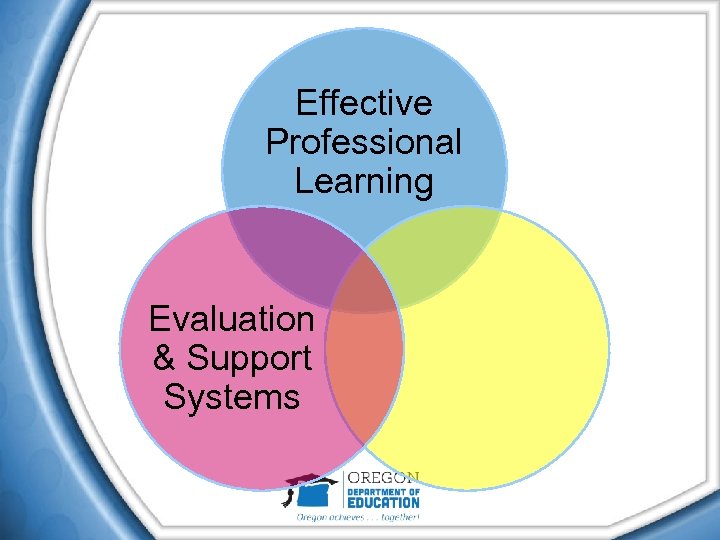 Effective Professional Learning Evaluation & Support Systems 