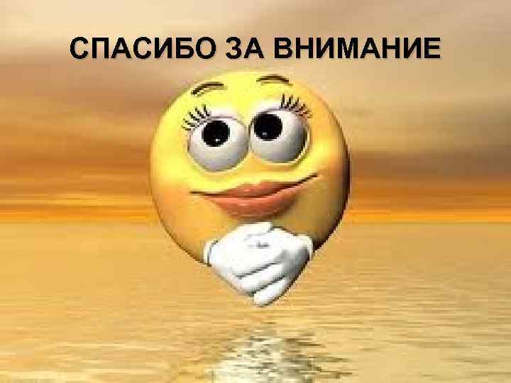 СПАСИБО ЗА ВНИМАНИЕ 