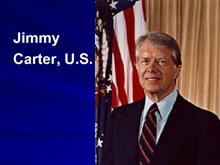 Jimmy Carter, U. S. 