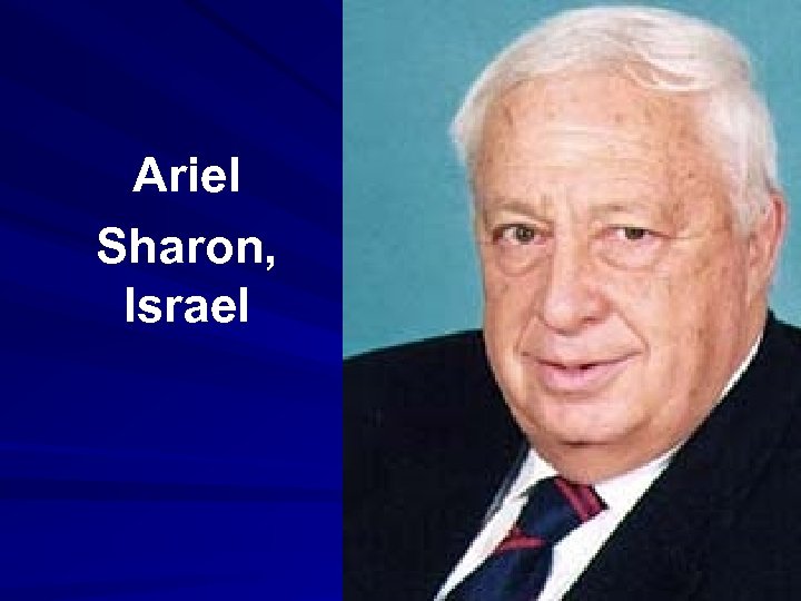 Ariel Sharon, Israel 