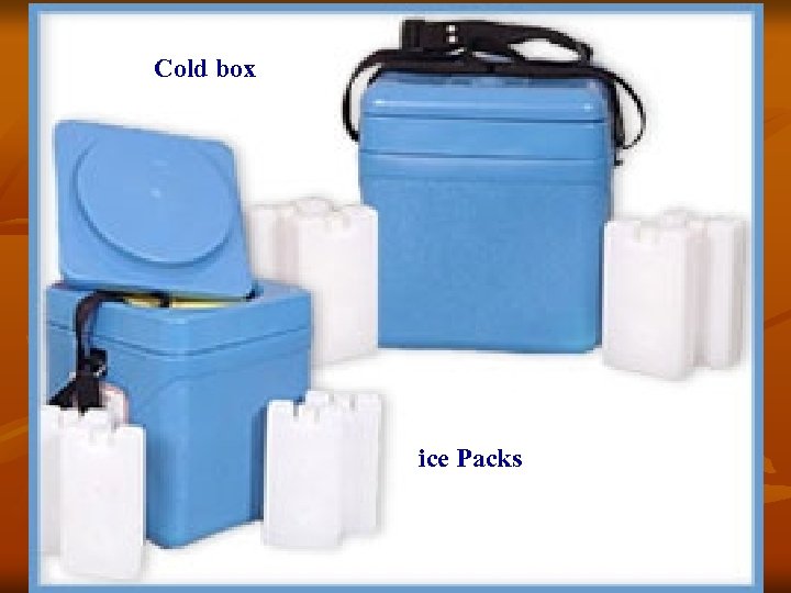 Cold box ice Packs 