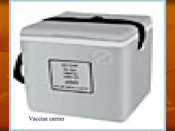 Vaccine carrier 