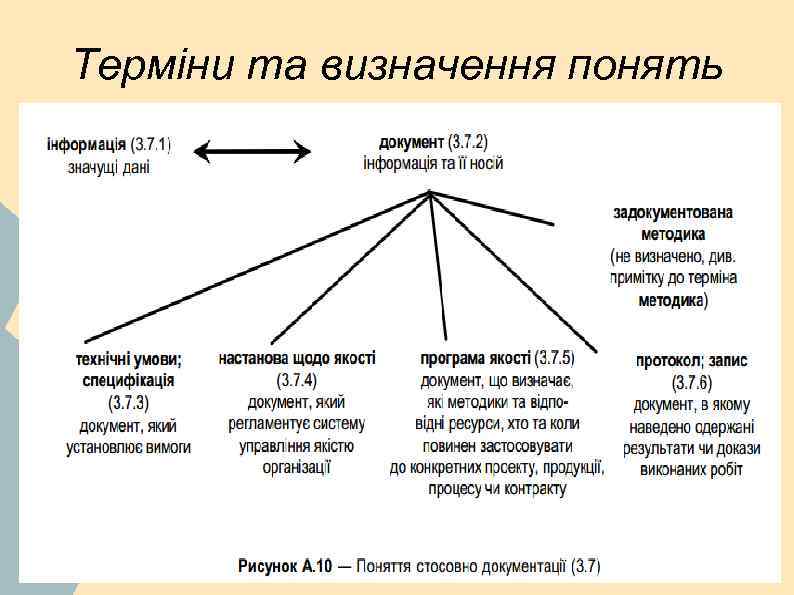 Терміни та визначення понять 