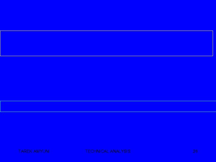 TAREK AMYUNI TECHNICAL ANALYSIS 26 