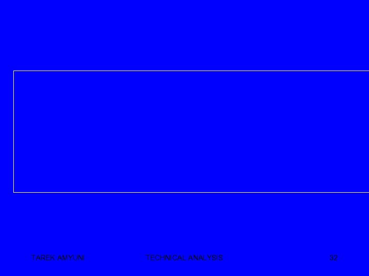 TAREK AMYUNI TECHNICAL ANALYSIS 32 