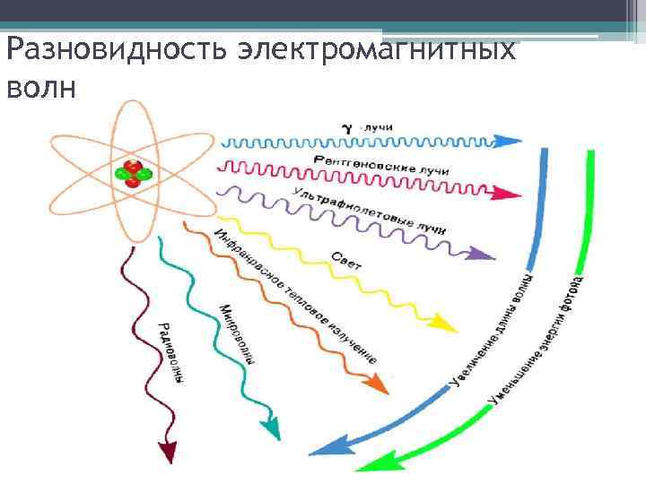 Разновидность электромагнитных волн 