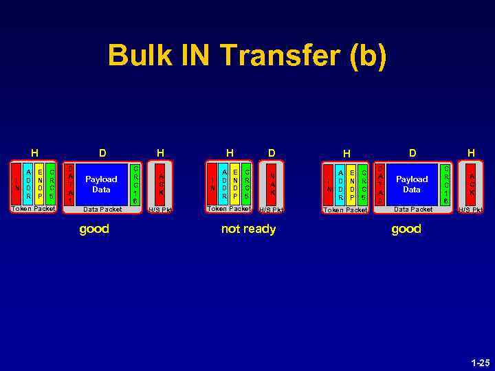 Bulk IN Transfer (b) H A I D N D R E N D