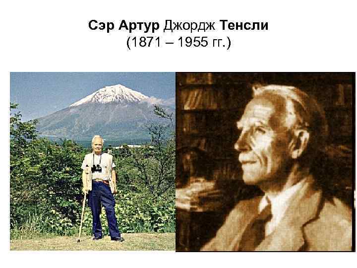 Сэр Артур Джордж Тенсли (1871 – 1955 гг. ) 