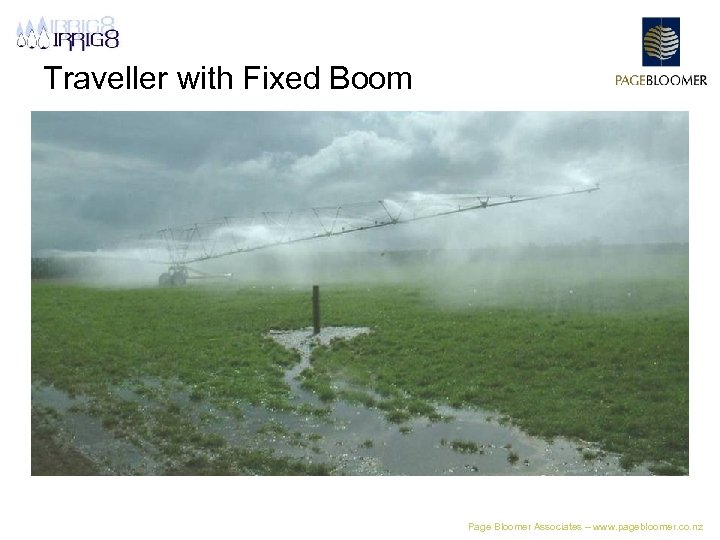 Traveller with Fixed Boom Page Bloomer Associates – www. pagebloomer. co. nz 