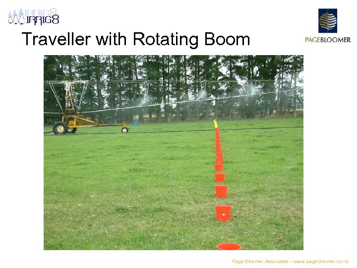 Traveller with Rotating Boom Page Bloomer Associates – www. pagebloomer. co. nz 