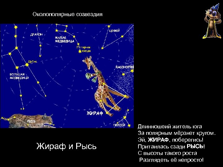 Созвездие жираф схема - 92 фото