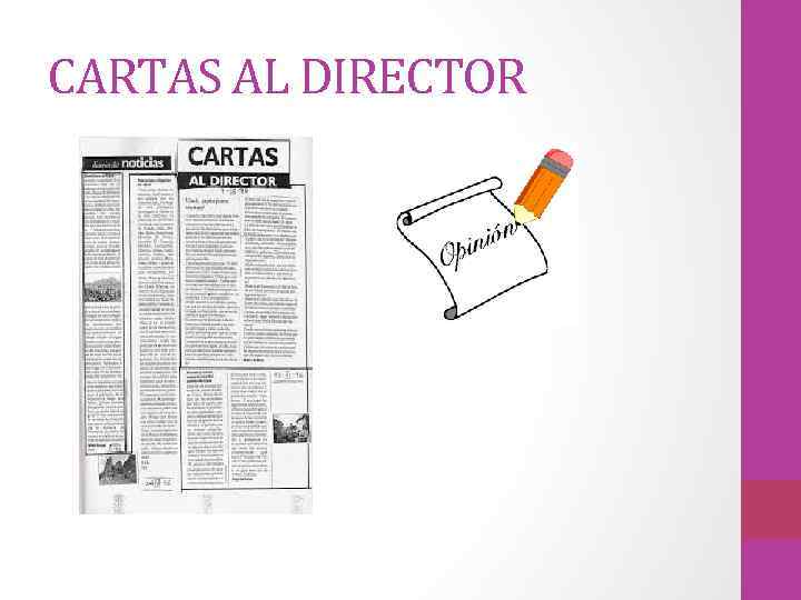 CARTAS AL DIRECTOR 