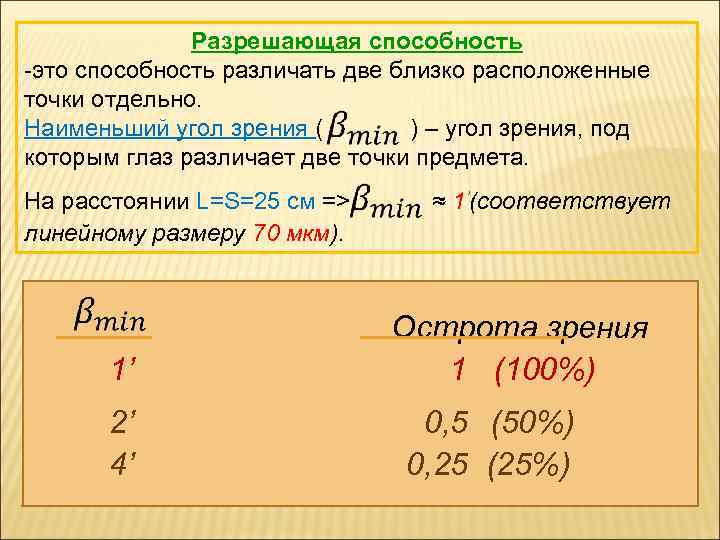 Разрешающая способность медицинского изображения взаимосвязь с характеристиками матрицы