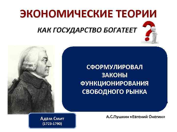 ЭКОНОМИЧЕСКИЕ ТЕОРИИ КАК ГОСУДАРСТВО БОГАТЕЕТ ü сельское хозяйство и промышленность Бранил Гомера, Феокрита; являются