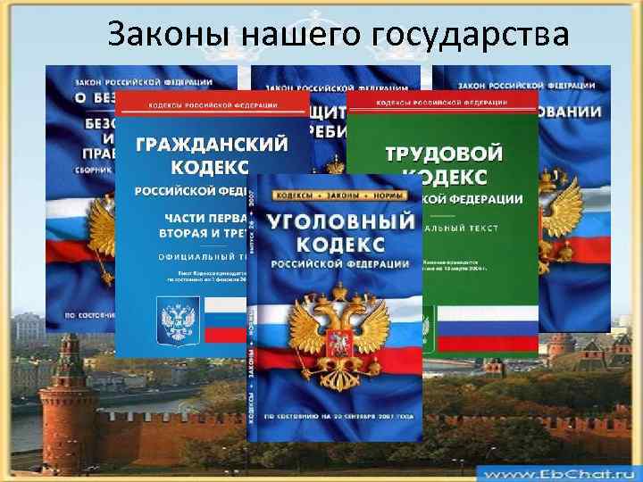 Законы нашего государства 