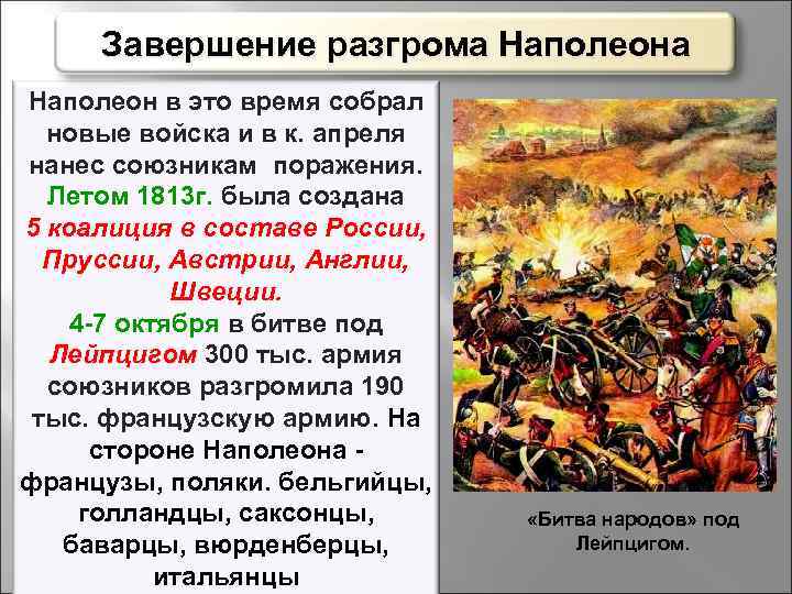 Внешняя политика 1813 1825