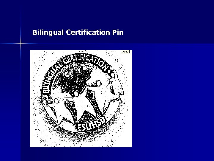 Bilingual Certification Pin 