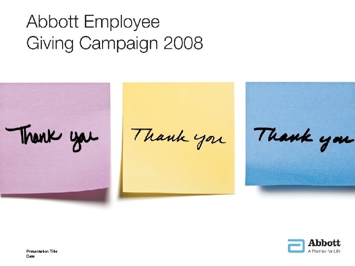 Presentation Title Date 